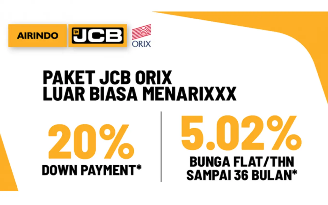 PAKET JCB ORIX LUAR BIASA MENARIXXX